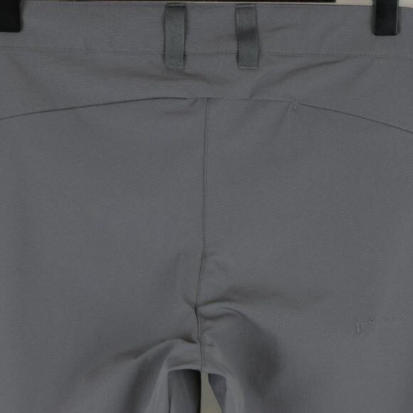 My Trail Women's Medium Gray Rip Stop Mid Rise Quick Dry Boot Cut Trail Pants - Picture 4 of 10